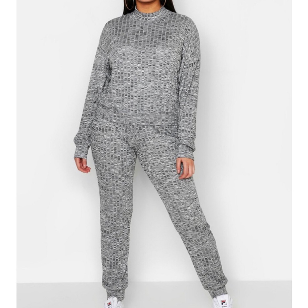 Knit lounge set